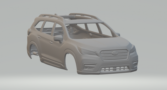 Subaru Ascent 3D 打印模型 .c4d .max .obj .3ds .fbx .stl .blend 