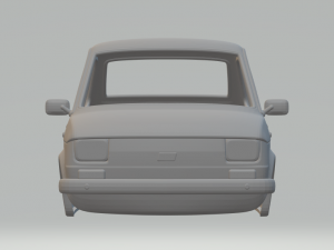 Fiat 126 Modelo de Impressão 3D