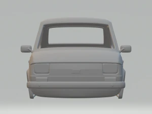 Fiat 126 3D Print Model