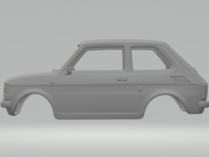 Fiat 126 Modelo de Impressão 3D
