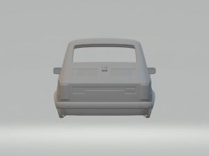 Fiat 126 Modelo de Impressão 3D