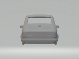 Fiat 126 3D Print Model
