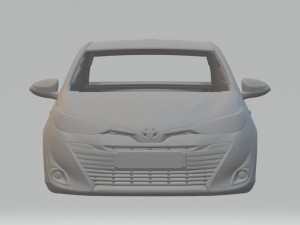 Toyota yaris sedan 2019 3D Print Model