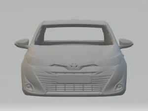 Toyota yaris sedan 2019 3D Print Model