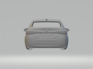 Toyota yaris sedan 2019 3D Print Model