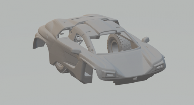 Rebellion DXX Buggy 3D प्रिंट मॉडल .c4d .max .obj .3ds .fbx .stl .blend 