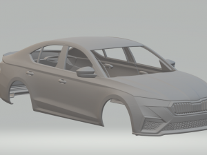 Skoda octavia rs 3Dプリントモデル
