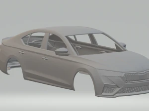 Skoda Octavia RS 3D Druckmodell