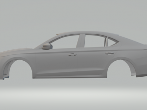 Skoda octavia rs 3D Принт Модель