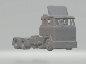 स्कैनिया एलके 111 6x2 3D प्रिंट मॉडल