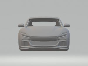 Ferrari purosangue Model Cetak 3D