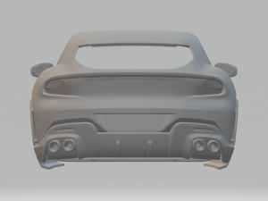 Ferrari purosangue Model Cetak 3D