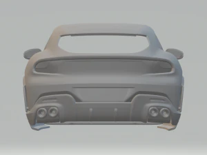 Ferrari purosangue 3D Print Model
