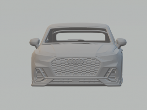 Audi q3 rs 3D Baskı Modeli