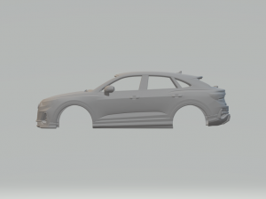 Audi q3 rs 3D Baskı Modeli