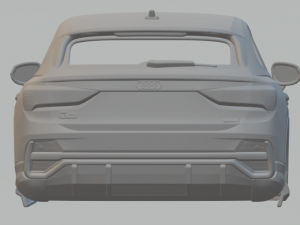 Audi q3 rs 3D Baskı Modeli