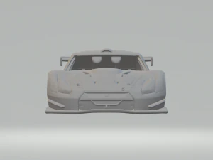 NISSAN GT-R GT500 SUPER GT 3D Print Model