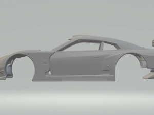 NISSAN GT-R GT500 SUPER GT 3D Print Model