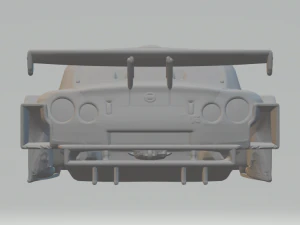 NISSAN GT-R GT500 SUPER GT 3D Print Model