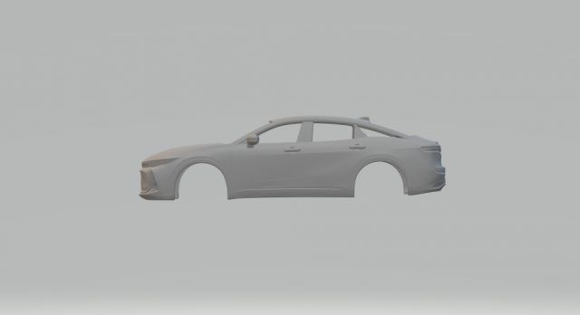 Toyota crown 2023 3D Print Model