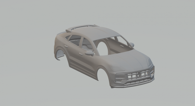 Toyota crown 2023 3D 打印模型 .c4d .max .obj .3ds .fbx .stl .blend 