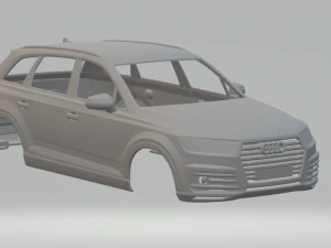 ऑडी q7 एस 3D प्रिंट मॉडल