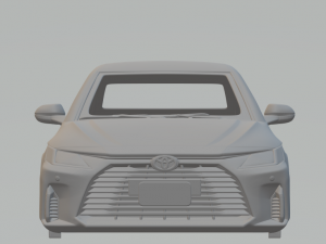 Toyota Yaris Ativ 3D प्रिंट मॉडल