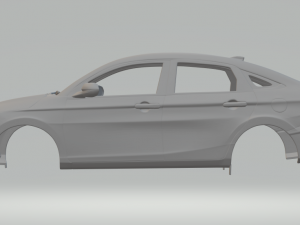Toyota Yaris Ativ 3D प्रिंट मॉडल