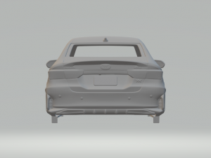 Toyota Yaris Ativ 3D प्रिंट मॉडल