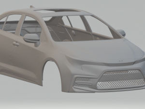 Toyota corolla Modello di stampa 3D