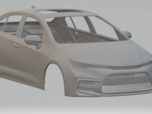 Toyota corolla 3D Baskı Modeli
