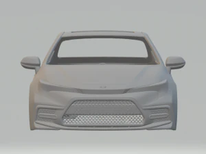 Toyota corolla 3D Print Model