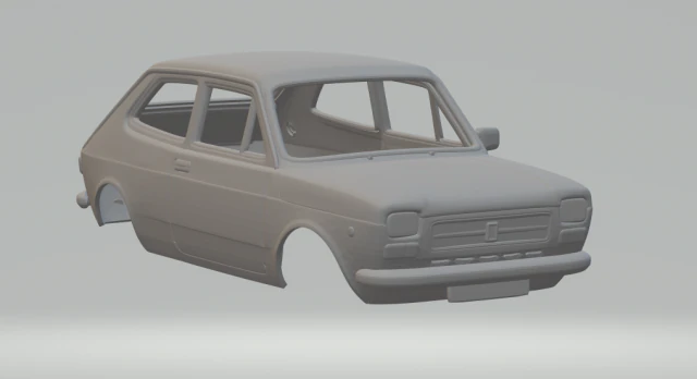 SEAT 127 3D Print Model .c4d .max .obj .3ds .fbx .stl .blend 