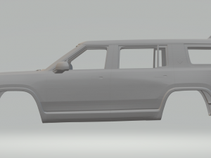 Rivian R1S 3D 打印模型