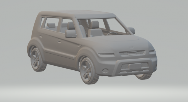 Kia soul 2010 kit 3D Принт Модель .c4d .max .obj .3ds .fbx .stl .blend 