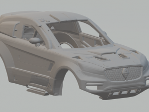 Dakar borgward 3D Print Model