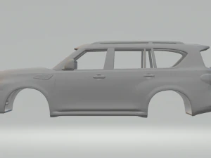 INFINITI QX80 3D Print Model