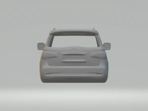 INFINITI QX80 3D Print Model
