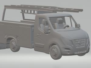NISSAN NV400 SERVICE 3D Print Model