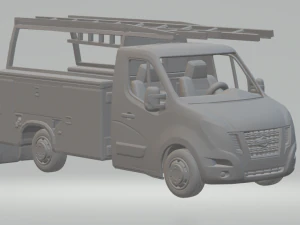 닛산 NV400 서비스 3D 프린트 모델