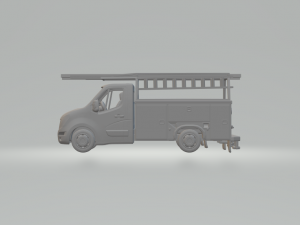 NISSAN NV400 SERVICE 3D 打印模型