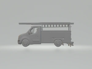 NISSAN NV400 SERVICE 3D Print Model
