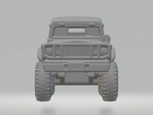JEEP KAISER M715 Modèles 3D en vedette