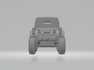 JEEP KAISER M715 Modèles 3D en vedette