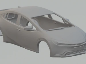 Toyota Prius 2023 Modelo de impresión 3D