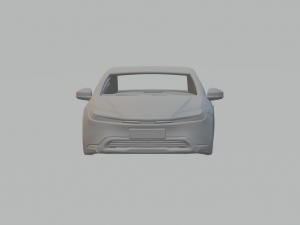 Toyota Prius 2023 3D Baskı Modeli