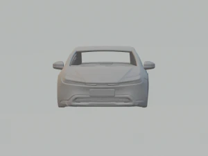 Toyota Prius 2023 3D Print Model