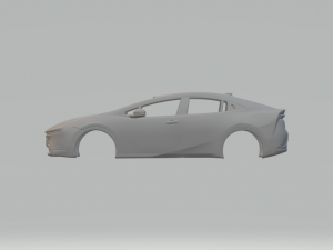 Toyota Prius 2023 3D Baskı Modeli