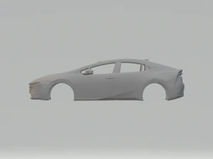 Toyota Prius 2023 3D Print Model