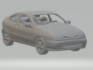 ルノー メガーヌ クーデター 98 3Dプリントモデル